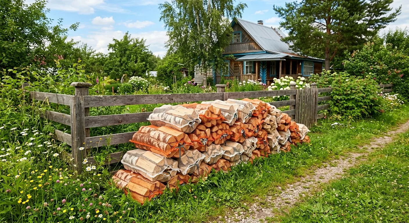 Дрова для дачи в Зарайске